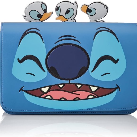 Sac à Dos Loungefly Stitch Story Time Duckies – Neuf, Super Mignon !